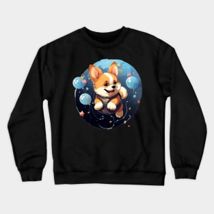 cute corgi Crewneck Sweatshirt